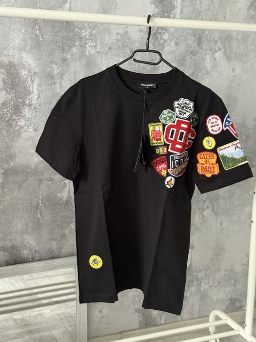 Tricou Dsquared2 DSQ LV Balenciaga off white