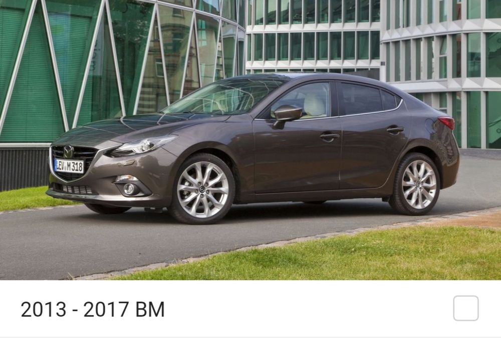 Новые Запчасти Mazda 3 / Мазда 3