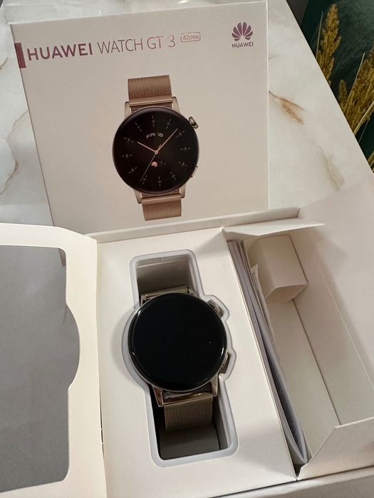 Smartwatch Huawei GT3 42 mm elegant edition/ light gold