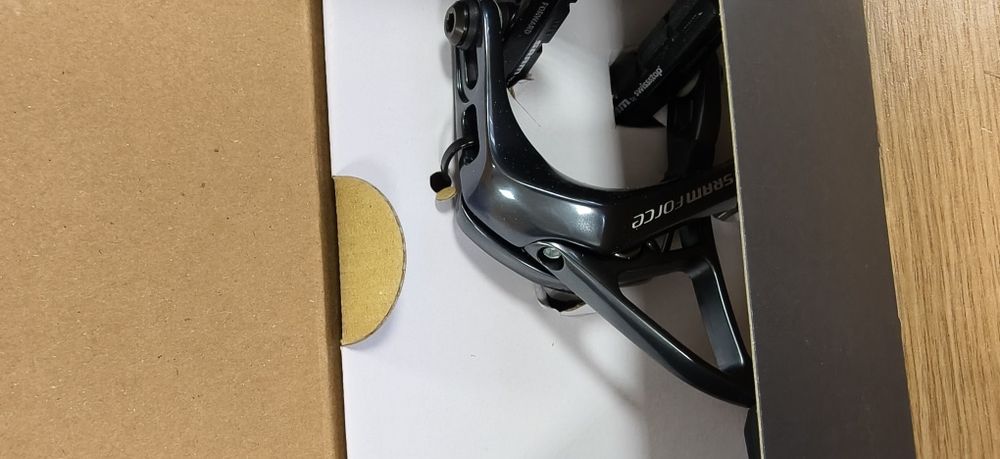 Шосейни спирачки SRAM Force  Front,TRP  Rear,Campagnolo Potenza Rear