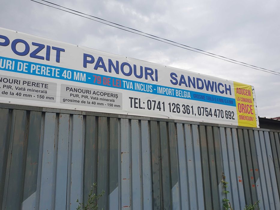 Panouri sandwich