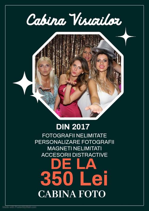 Cabina foto si invitatii evenimente