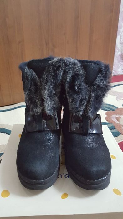 зимние сапожки на девочку