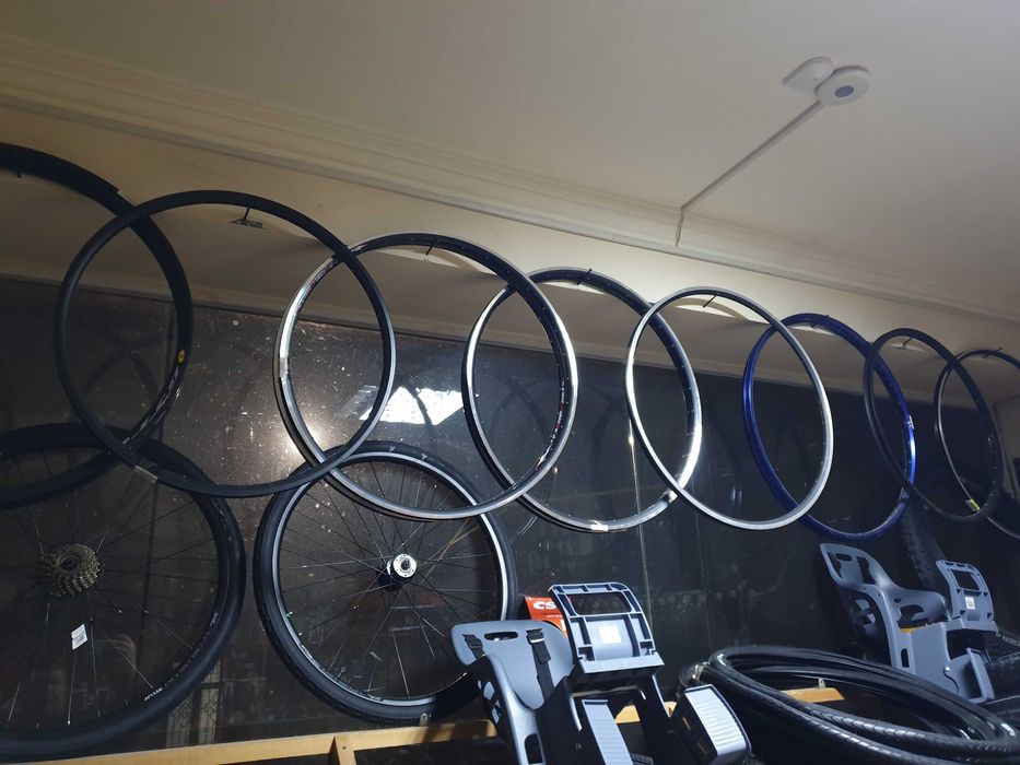 велосипед колесо восьмерка