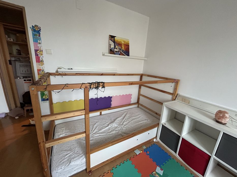 Pat kura ikea reversibil+saltea cadou