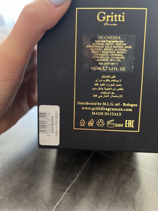 Gritti Duchessa Extrait de Parfum