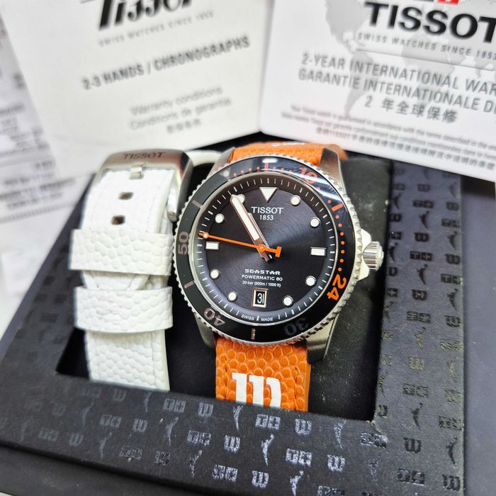 Ceas Tissot Sport Seastar Wilson WNBA Set 40mm ZEUS Amanet Militari