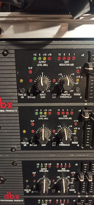 Egalizator dbx 2231 ca Rane Klark teknik Dynacord