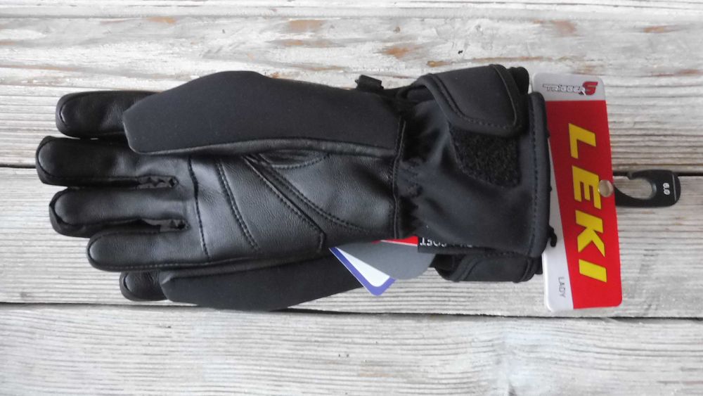 Нови дамски ски ръкавици 'LEKI', размер XS, или 6.