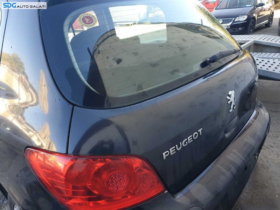 Hayon Haion Portbagaj Dezechipat cu Luneta Geam Sticla Peugeot 307 Hatchback 2002 - 2008 Culoare EXLD