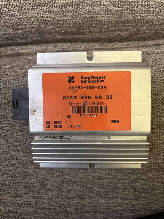 Модул за раздатката на мерцедес мл 163