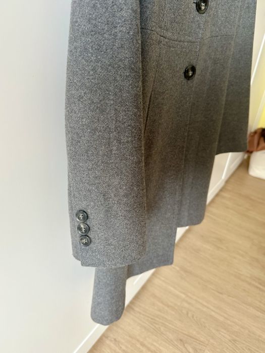 Пальто sisley 100% шерсть