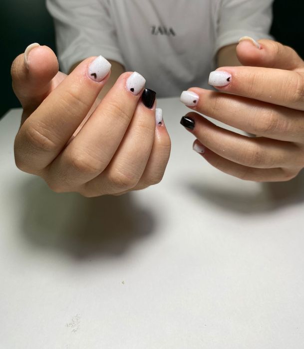 Маникюр гель покрытие!