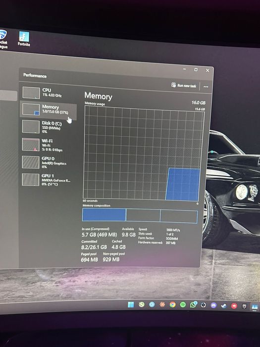 Laptop gaming Asus V16 i7 16gb RAM  Nvidia 5060