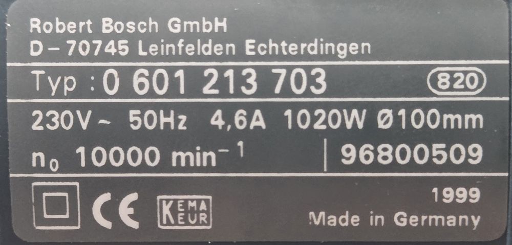 Polizor Biax  BOSCH GEB 1000 CE  1020 Wati  PRODUS  NOU  CALITATE  MAXIMĂ  Perie  Electrica  Rotativa  PRODUS  NOU