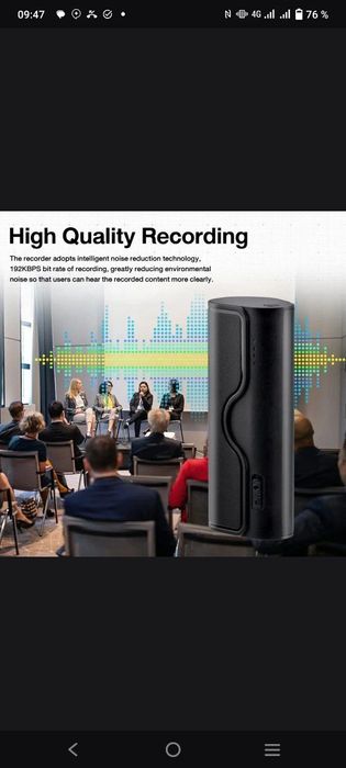 Диктофон 16 кунгача ёзадиган.64 гб юотир Diktofon