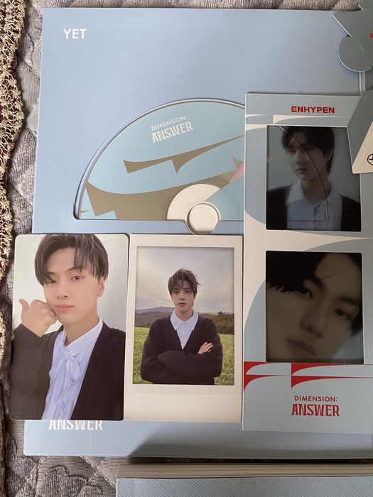 Альбом кпоп группы Enhypen dimension:answer yet