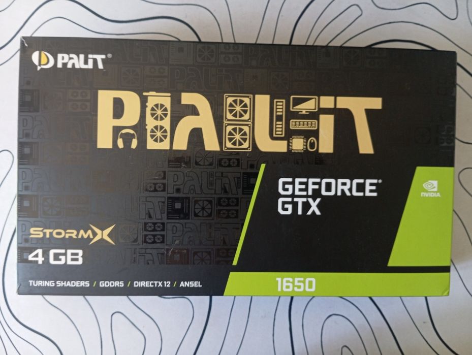 Видеокарта Palit GeForce GTX 1650 StormX 4GB GDDR5