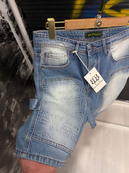 Bermude de blugi Balenciaga calitate TOP