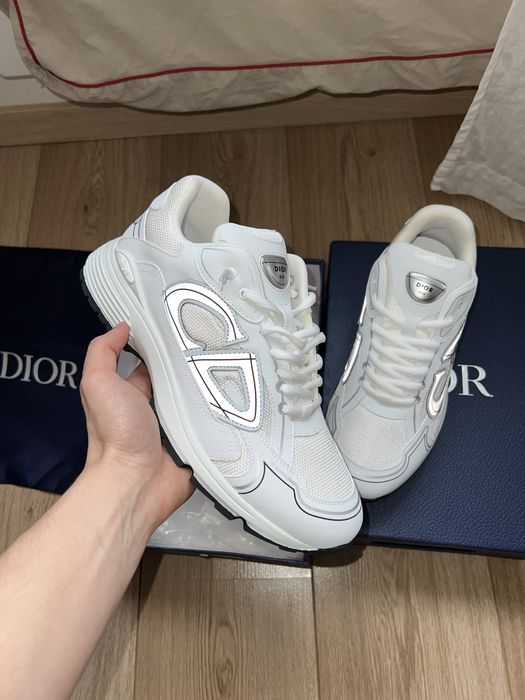 Dior b30 white мъжки обувки