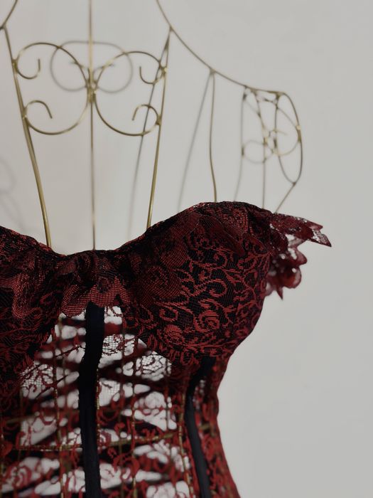 Corset cu cupe, handmade - model unic