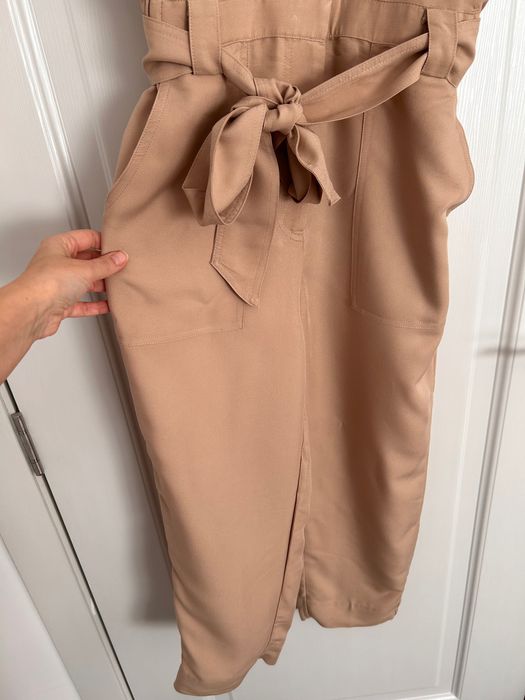 Salopetă H&M xs culoare bej