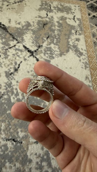 Перстень ручной работы