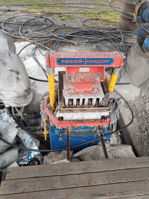 Пескаблочный станок