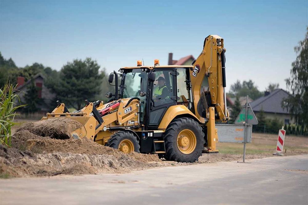 Экскаватор-погрузчик CAT 428 1.03/0.24м³ В НАЛИЧИИ  Англия