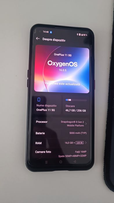 Vând oneplus 11 negru