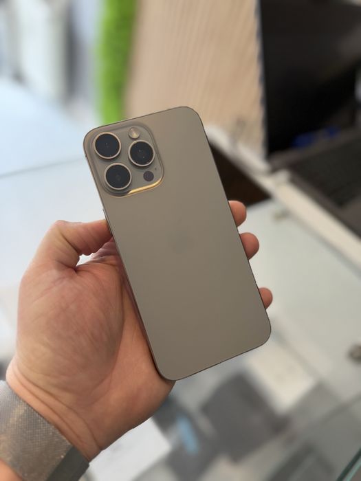 **ATS GSM**iPhone 15 Pro 256GB Natural/Baterie100%/Grad A/Fact+gar