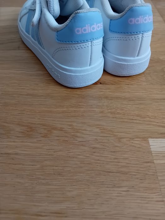 Adidasi Adidas Grand Court Lifestyle, alb/albastru, Mărimea 28