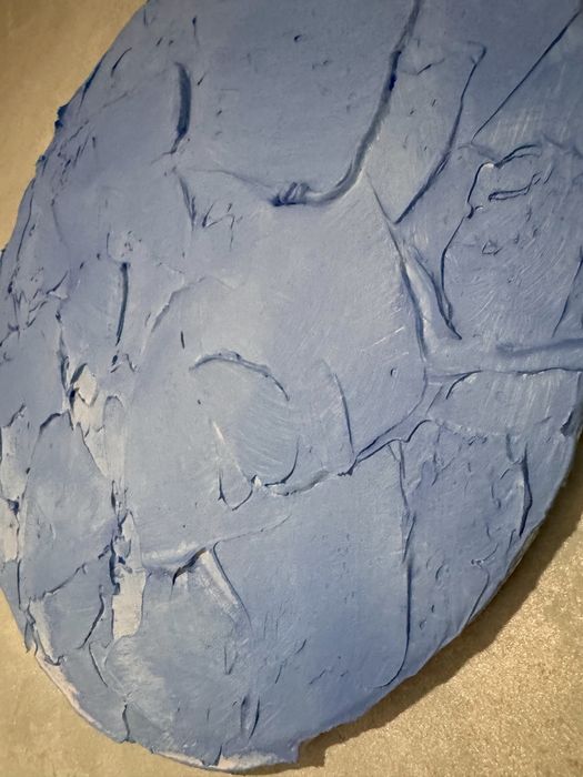 Tablou rotund texturat modern 3D handmade