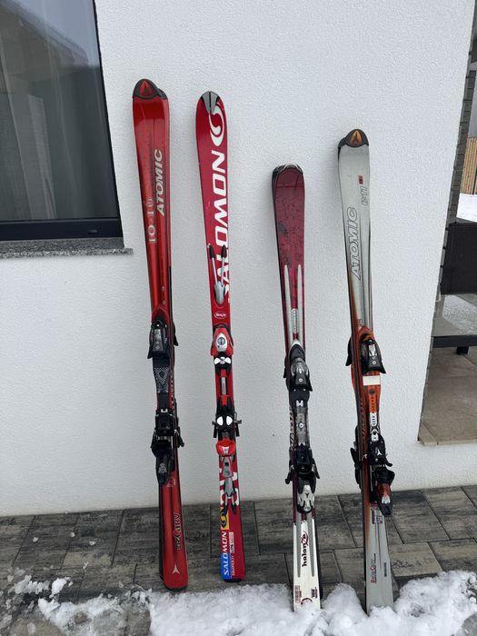 4 perechi de skiuri-Ski Atomic/Salomon