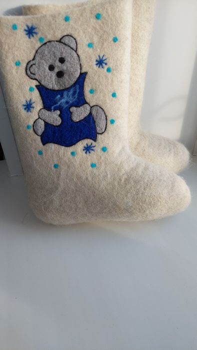 Валенки  детские самокатки