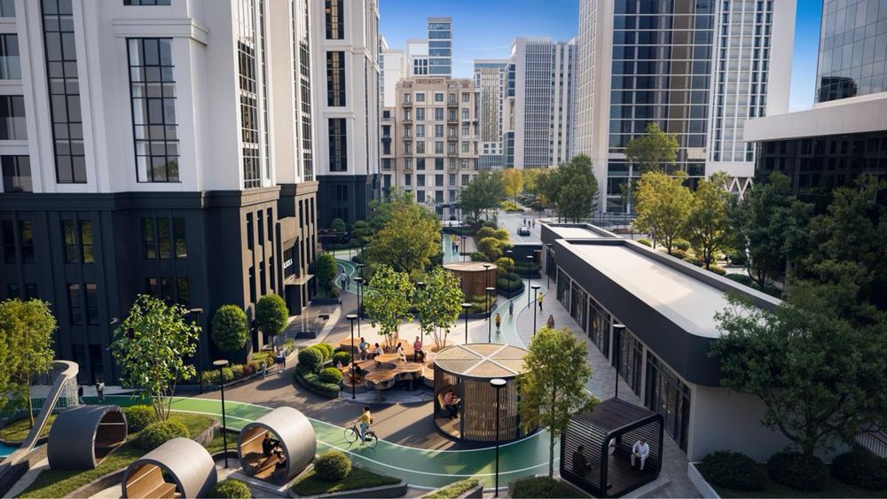 Премиум-класс 1 400 $ за м2! Квартиры в ЖК SAF Towers, IT Park!