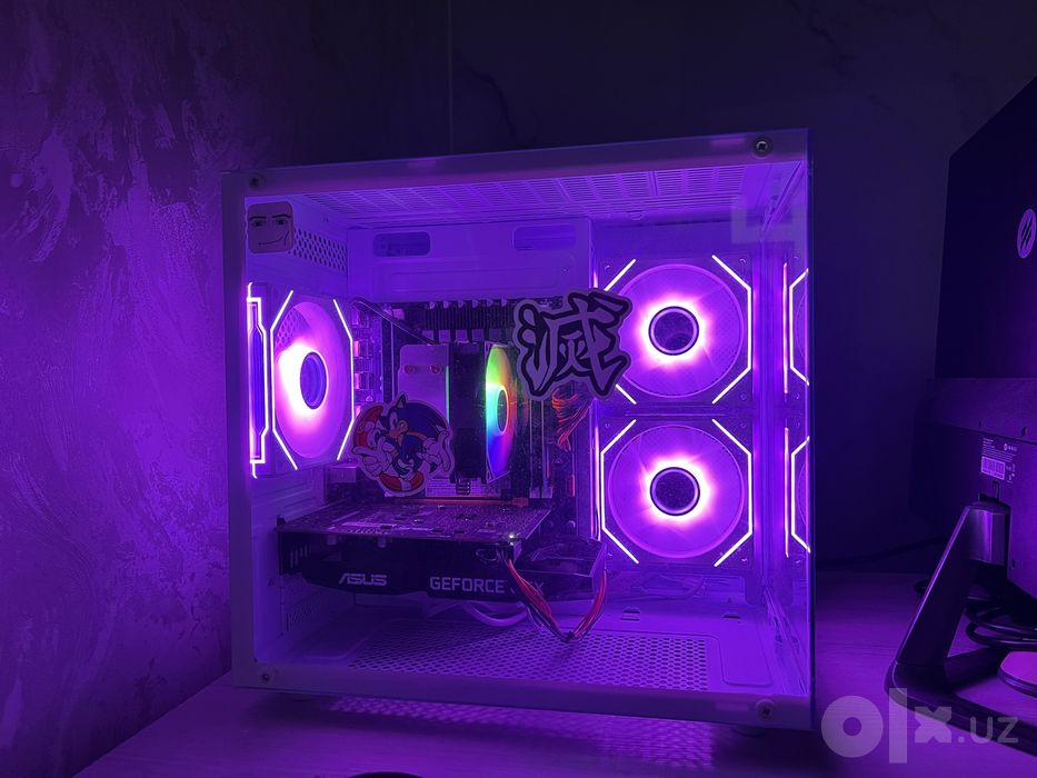 Игровой компьютер Полный комплект Монитор мышка клава колонка наушники