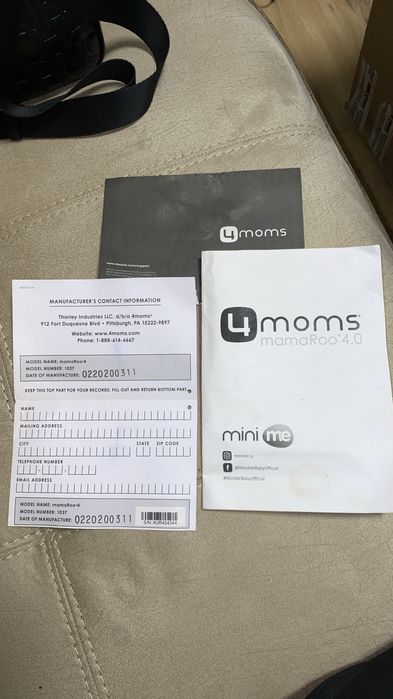 Електрическа бебешка люлка 4moms mamaRoo 4.0 - с кашон
