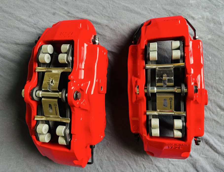 Спирачни апарати Brembo 17Z (6 бутални) от Porsche Cayenne