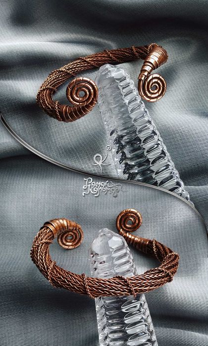 Авторские украшения из меди, ручной работы