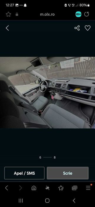 Vand VW Transporter T6 2017