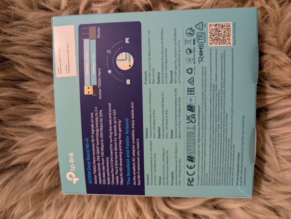 Adaptor wireless AC600 Tp-Link