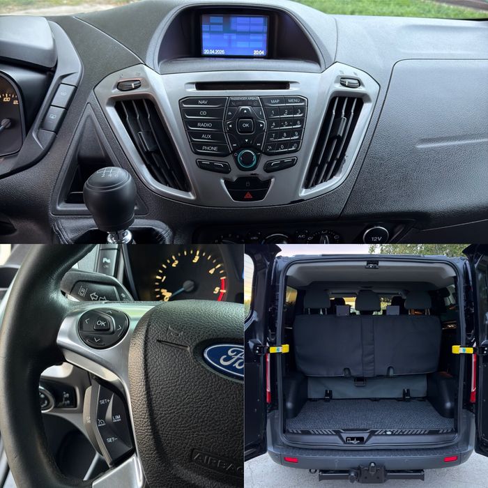 Ford Transit Custom 8+1 Locuri 2014 2.2 TDCi 155 CP* 2 Uși Culisante Extra Lung