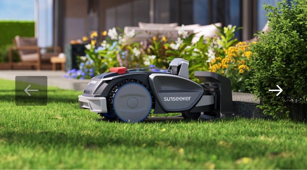 Акумулаторна  Косачка РОБОТ SUNSEEKER V3 20 V, 2.50 Ah, ШИРИНА НА КОСЕНЕ 18.00 см, 600 m²