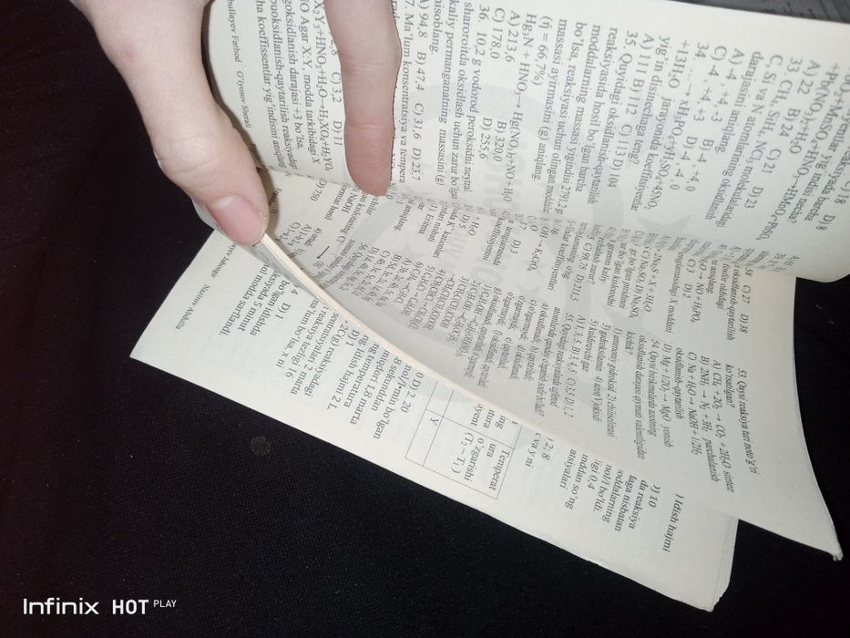 Kimyo fanidan kitoblar