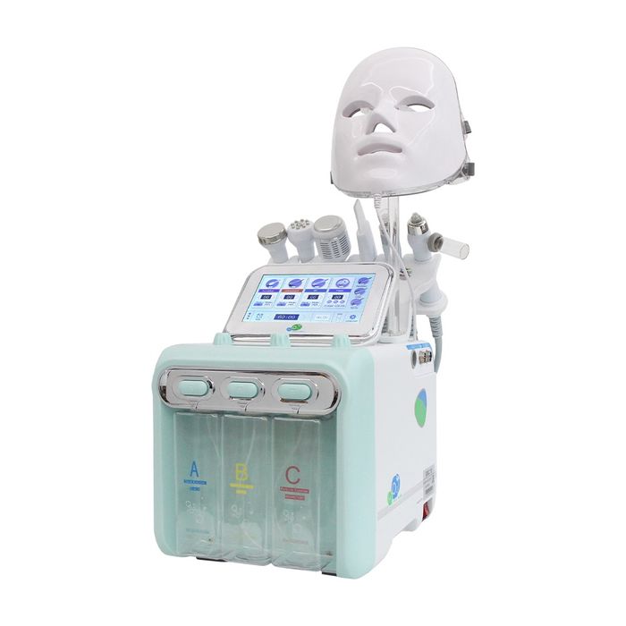 Козметичен Апарат за водно дермабразио 7 в 1 кислород ултразвук маска
