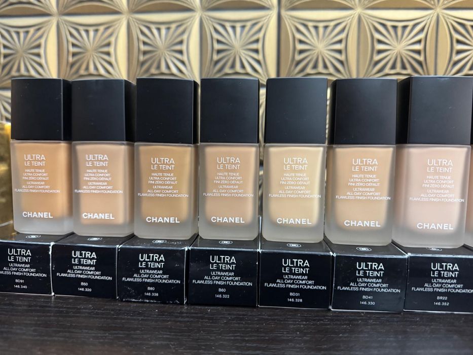 CHANEL fond de ten ultra le teint 30ml All day ultra comfort, 100% originale, noi, batch code verificabil, makeup chanel
