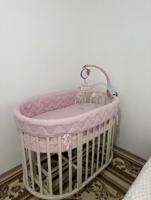 Детская трансформируемая кроватка