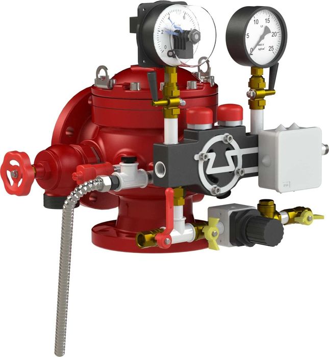 Узел управления спринклерный, дренчерный