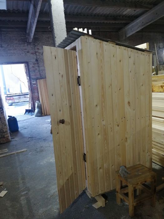 Туалет из дерева под заказ сделаем